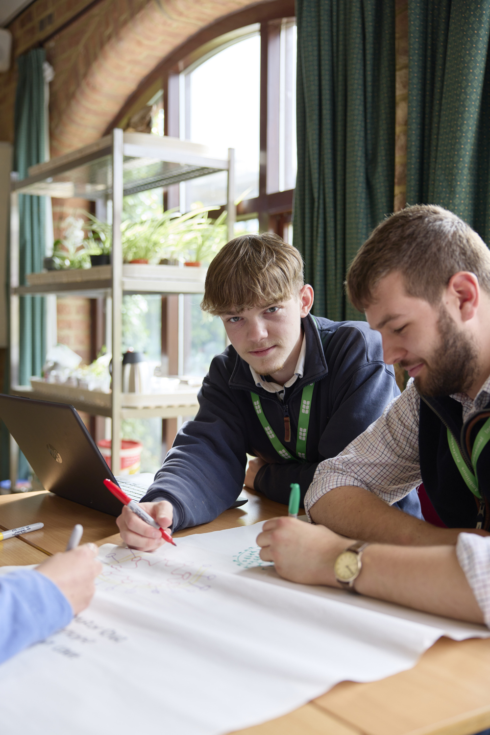 Agriculture students in classroom