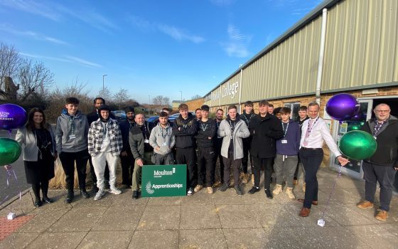 Moulton College introduces apprenticeships to support local employers