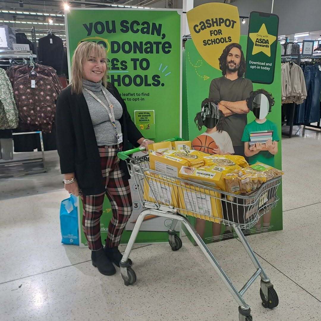 Asda food donation
