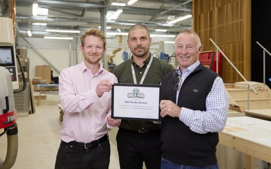 Moulton College and NBJ (London) Limited cement skills partnership