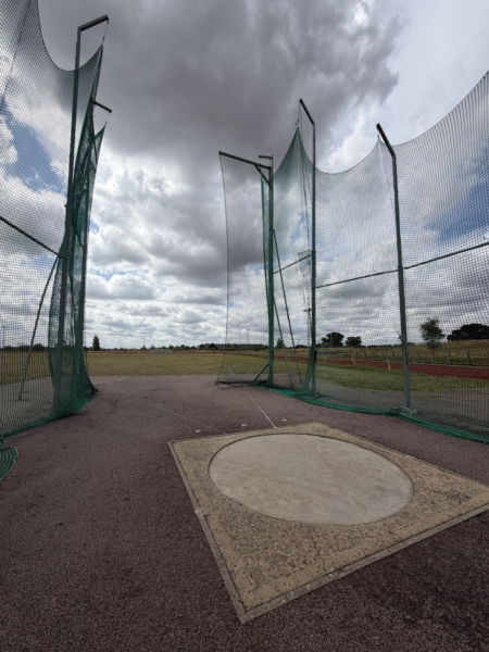 Throwing circle