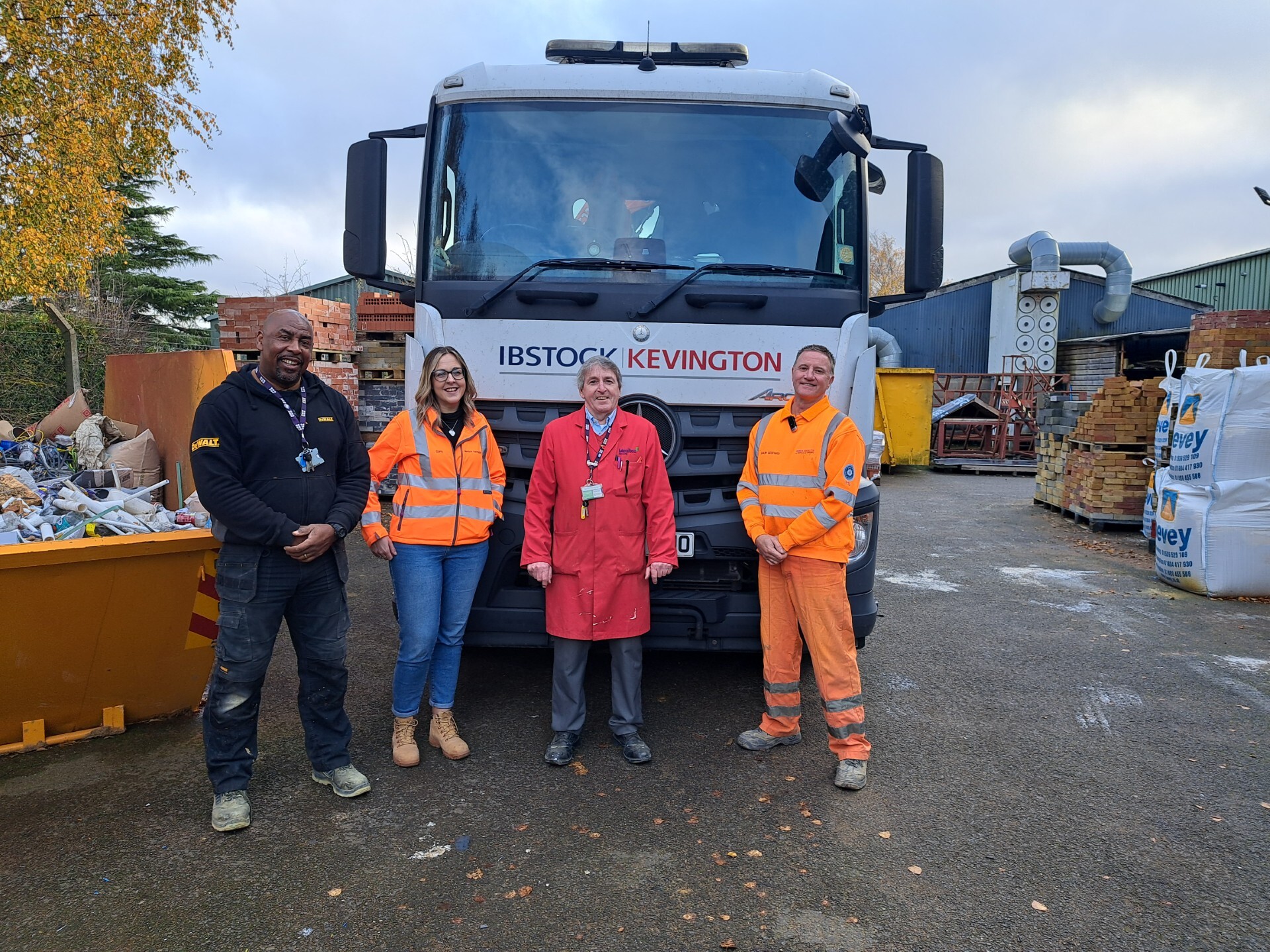 Ibstock brick donation