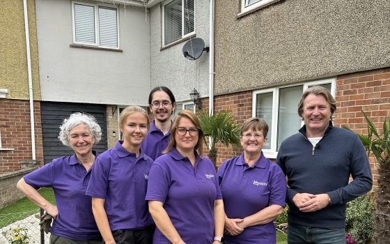 Green fingered students join This Morning for a surprise garden makeover
