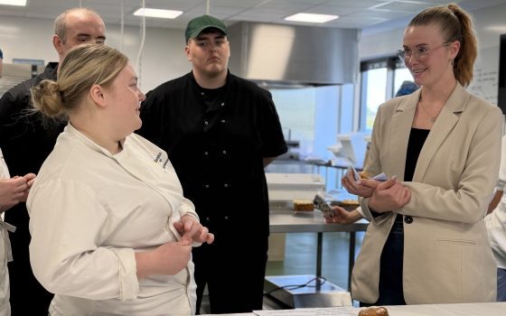 Moulton College innovators crowned winners of Delapré Food Festival competition