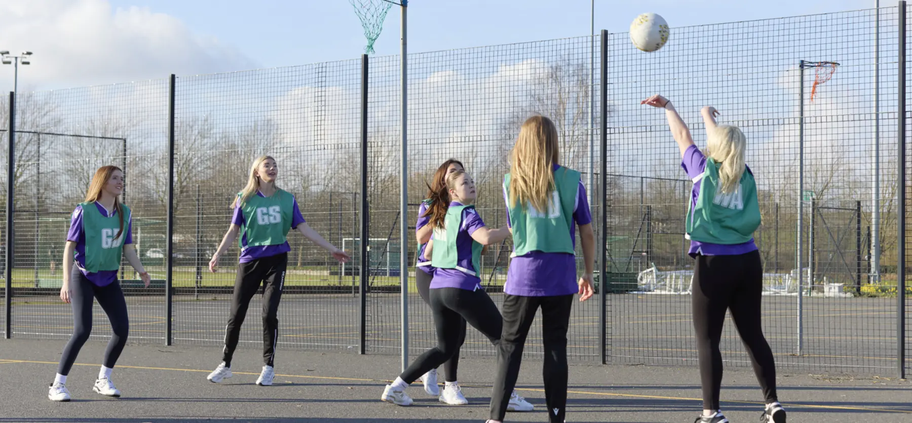 Netball Moulton College 050324 1853