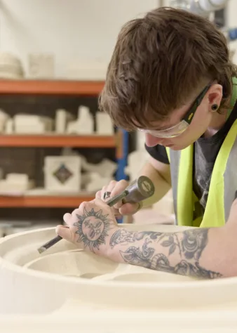 Stone Masonry Moulton College 020523 1965