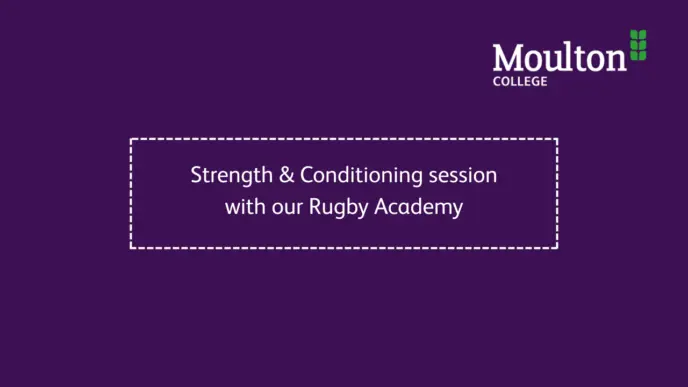Strength & Conditioning session with our Rugby Academy
