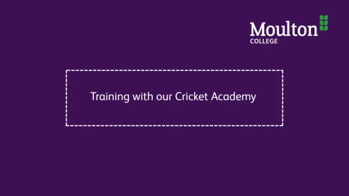 Training with our Cricket Academy thumbnail