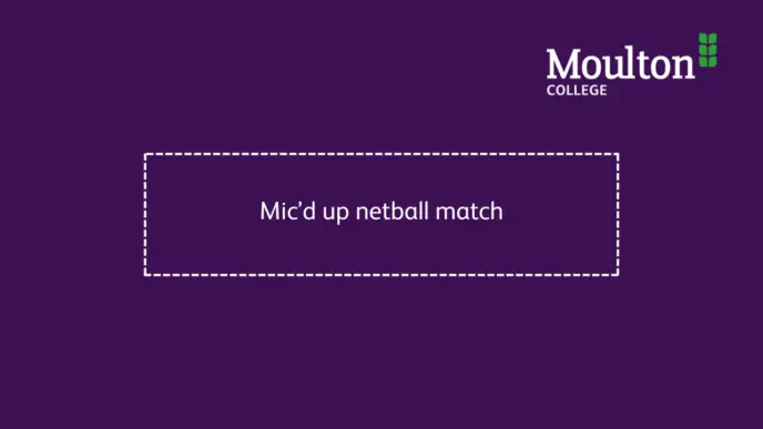 Mic'd up netball thumbnail