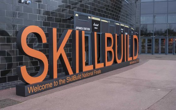 Moulton College hosts leading construction skills event